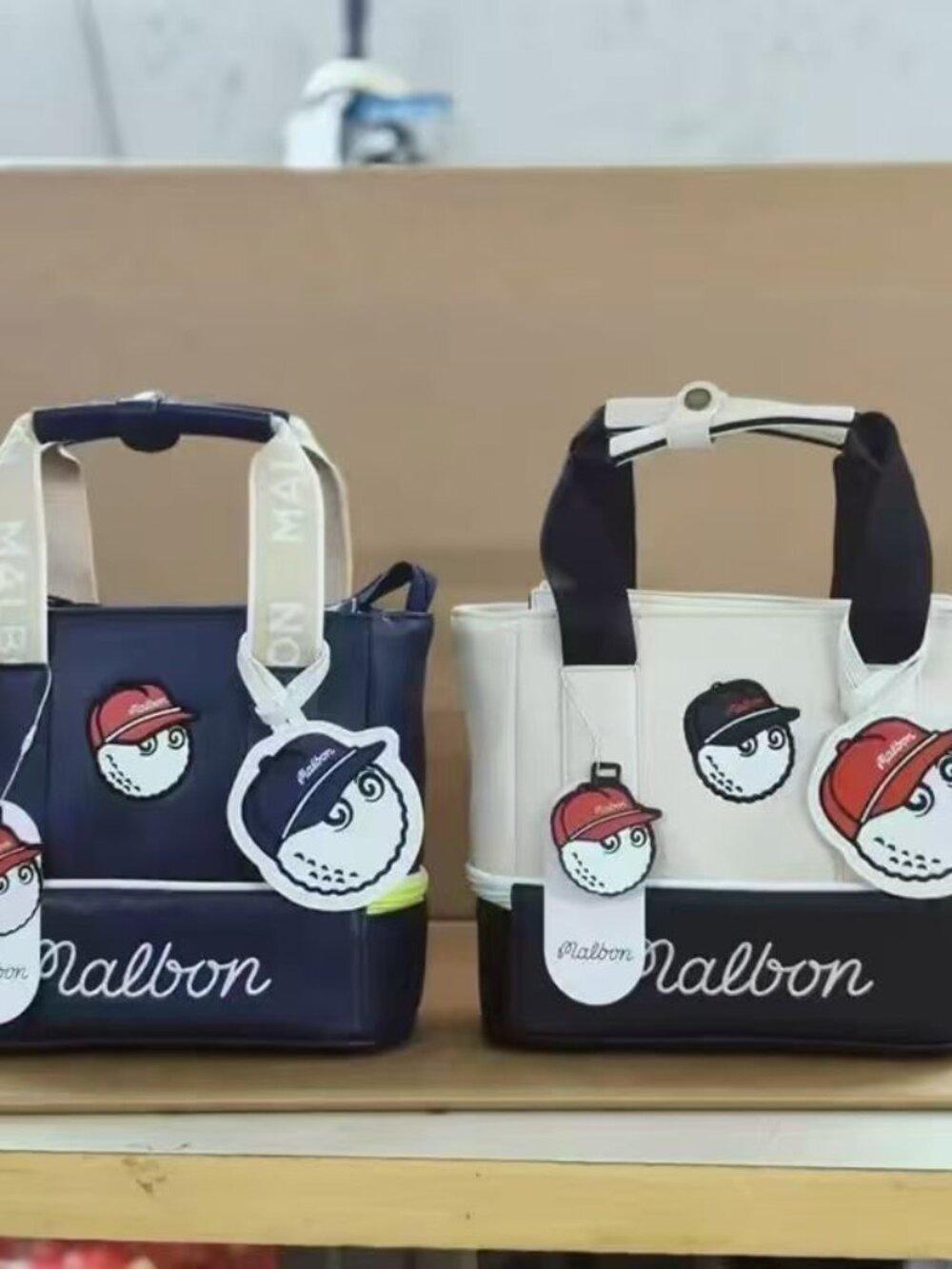 Malbon Golf Garment Bags Shoulder Bag Hand Carry Tote Bag Unisex